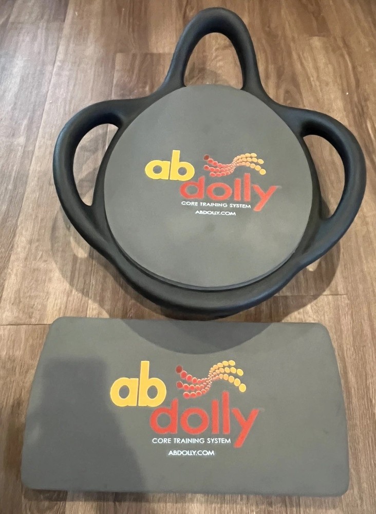 AB Dolly Core Training System w/DVD & Knee Pad Abdominal Workout Training