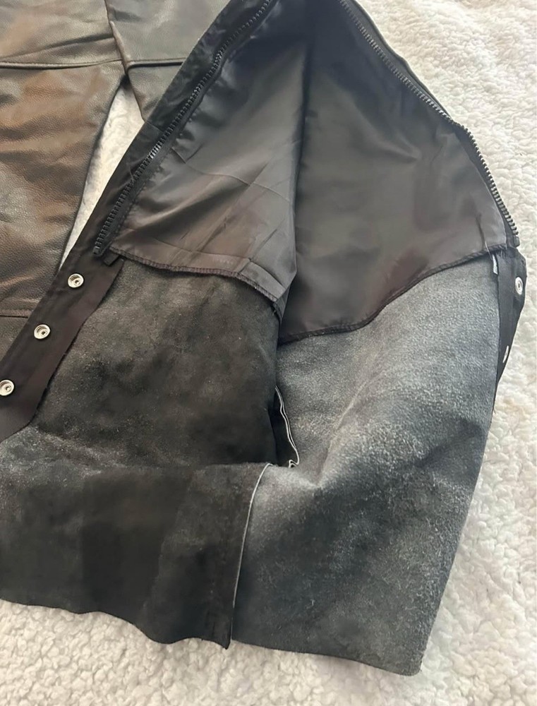 Motorcycle Chaps Size 36 Alpha Cycle Gear
