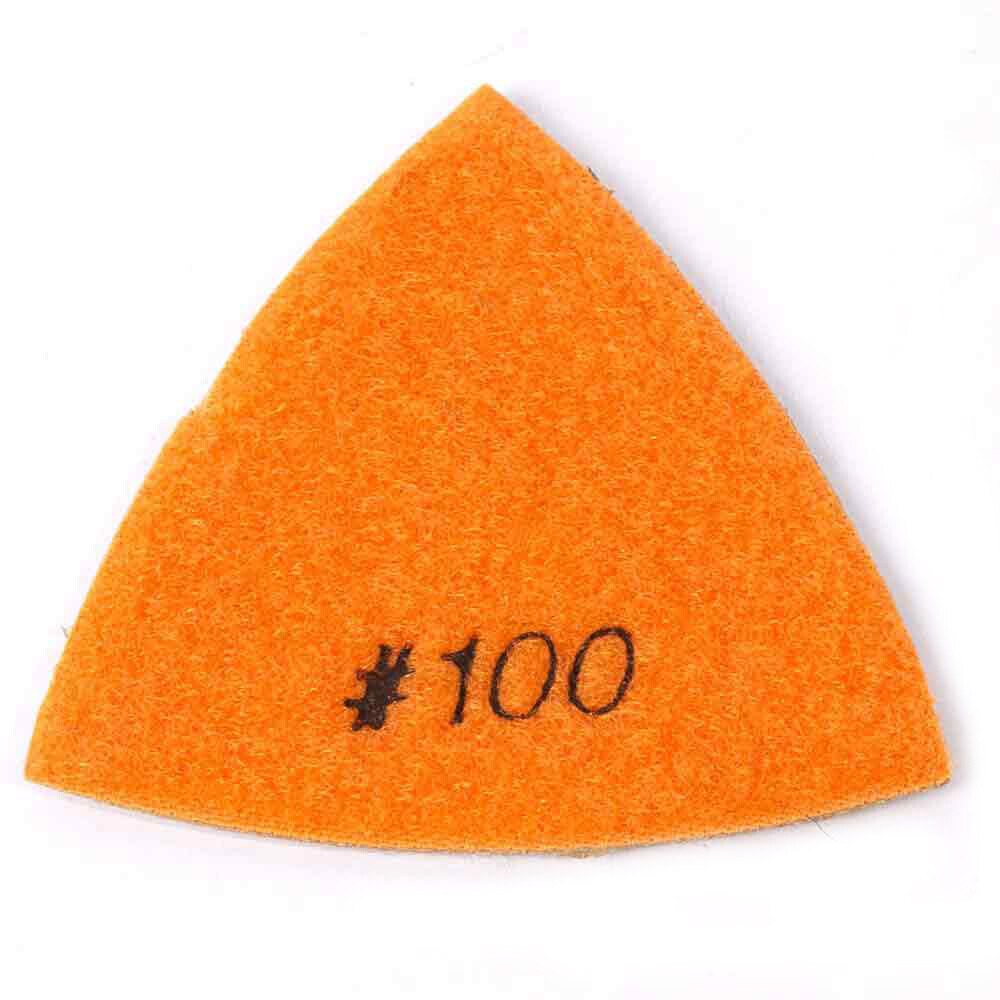 Specialty Diamond BRTTD100 100 Grit Diamond Triangular Dry Pad