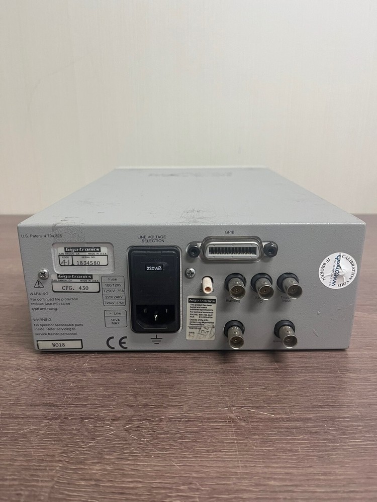 GigaTronics 8542C: Universal Power Meter , Not working (4580)