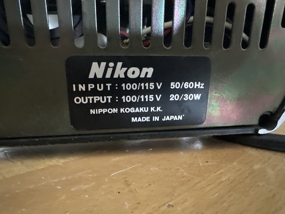 Vintage Nikon Microscope