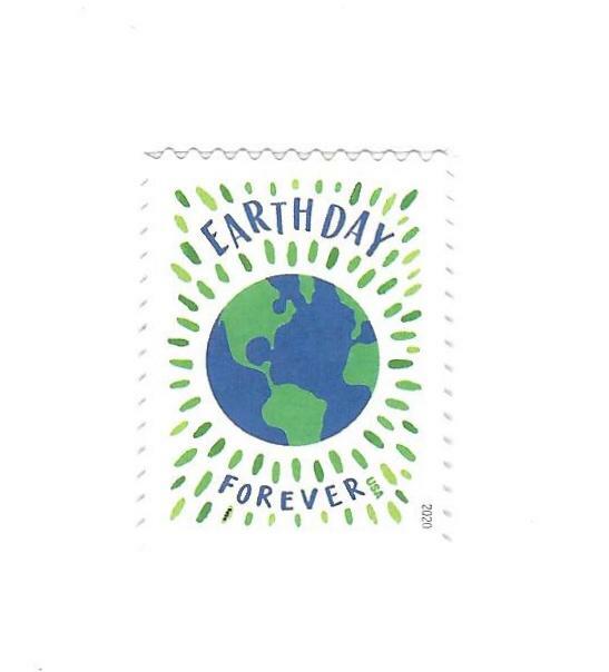 STAMP US SCOTT 5459 "Earth Day Forever" 2020 MNH