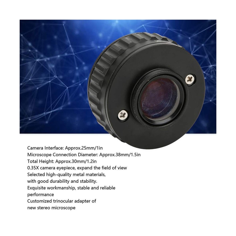 0.35X Microscope Adapter，CTV Microscope Lens Camera Interface Adapters