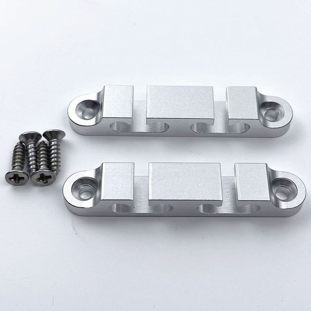 2×Aircraft Aluminum 4 String Bass String Retainer String Guide Fit Hipshot 4SRCR