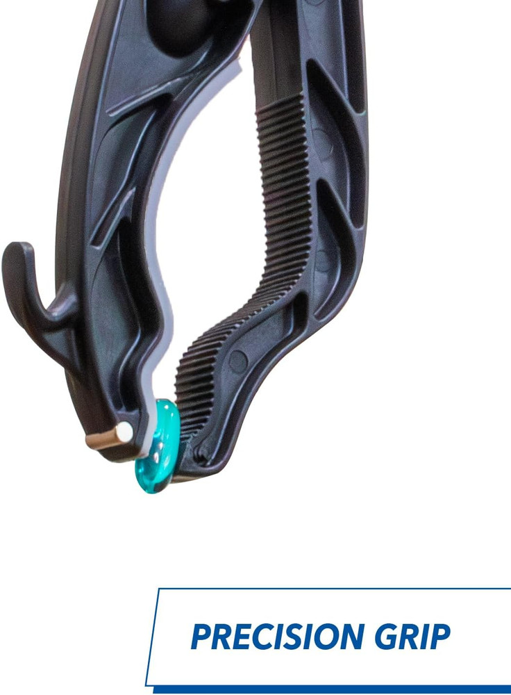 32" Lightweight Reacher Tool with Trigger Grip, Rotating Head, and Magnetic Tip