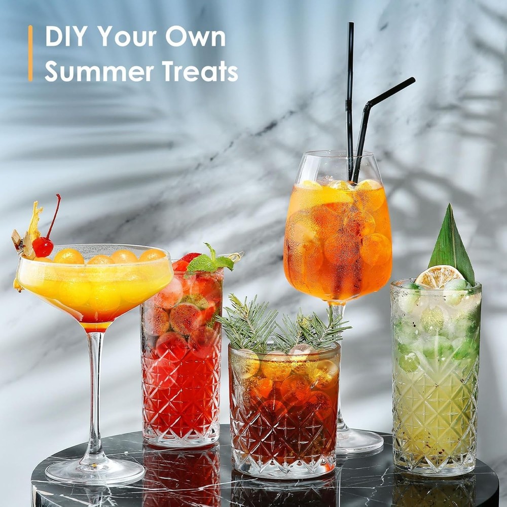 Versatile Ice Cube Tray with Lid - Create Beautifully Round Ice Balls Easily