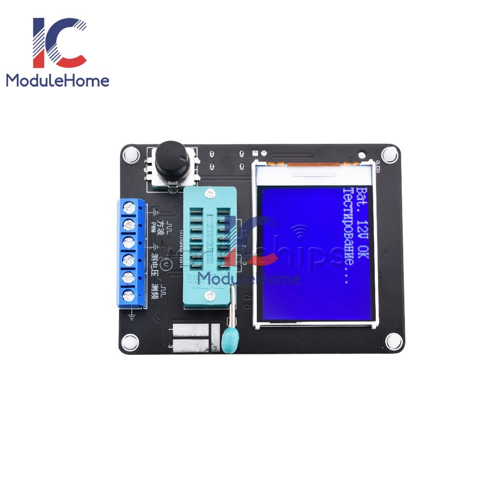 GM328A Transistor Tester Diode Capacitance Inductance ESR Volt Frequency Meter