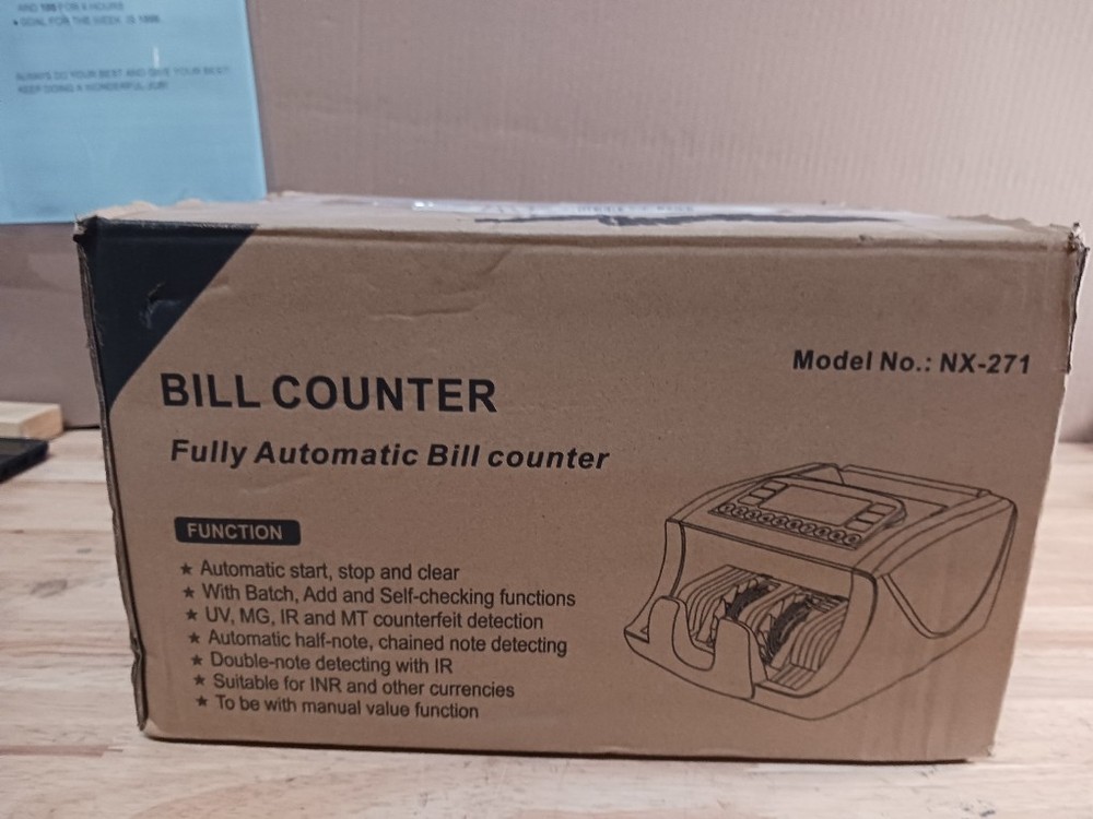 GASKY Money Counter Machine UV/MG/IR