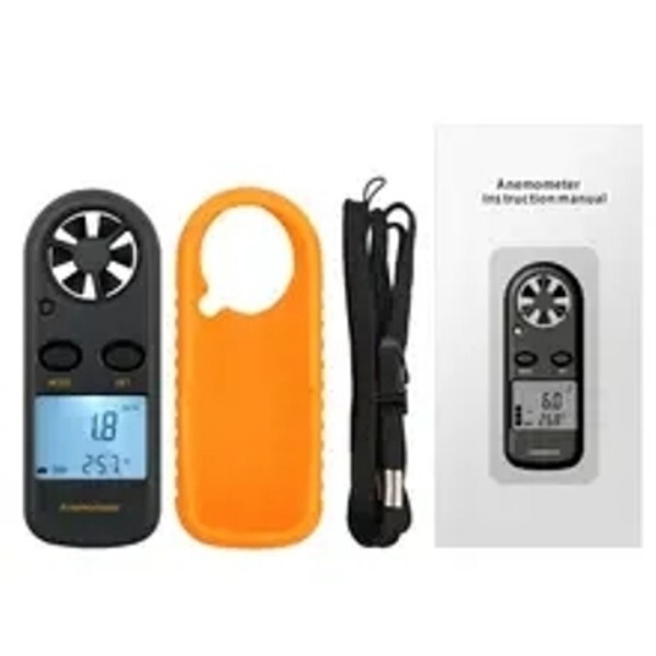 WIND ANEMOMETER /THERMOMETER BACKPACKERING/MOUNTAINEERING WIND SPEED GUAGE!!!!!!