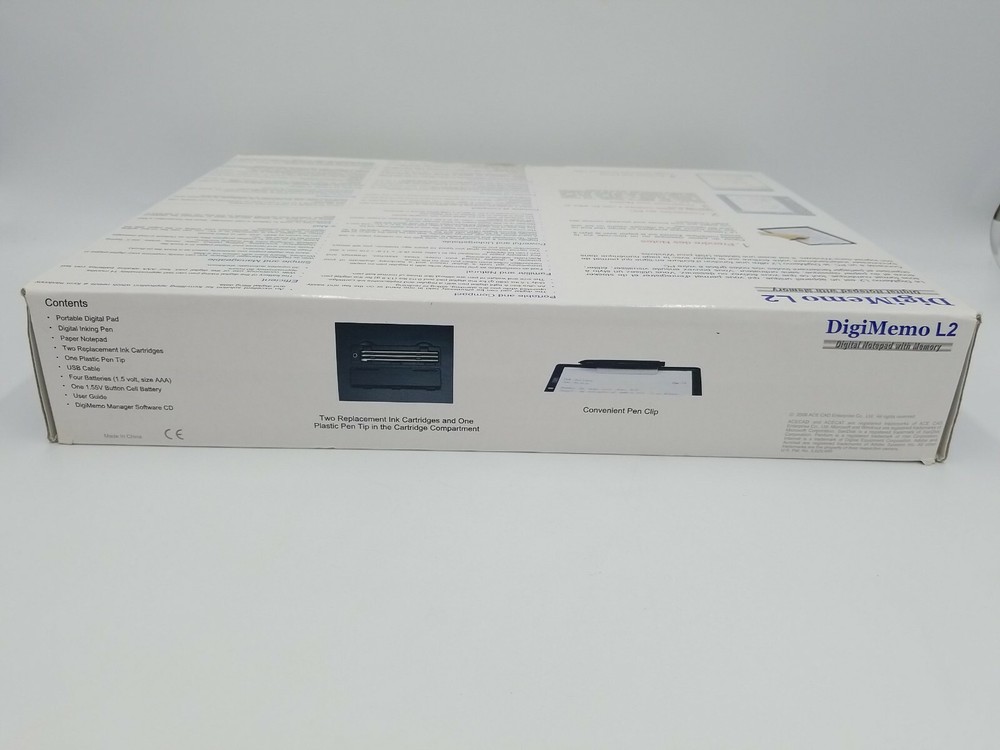 SolidTek DM-L2 DigiMemo L2 8-1/2-by-11-Inch Digital Notepad