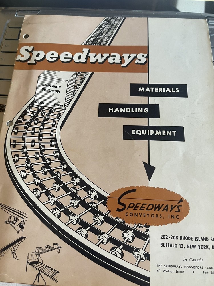 Speedways Conveyors Equipment Catalog