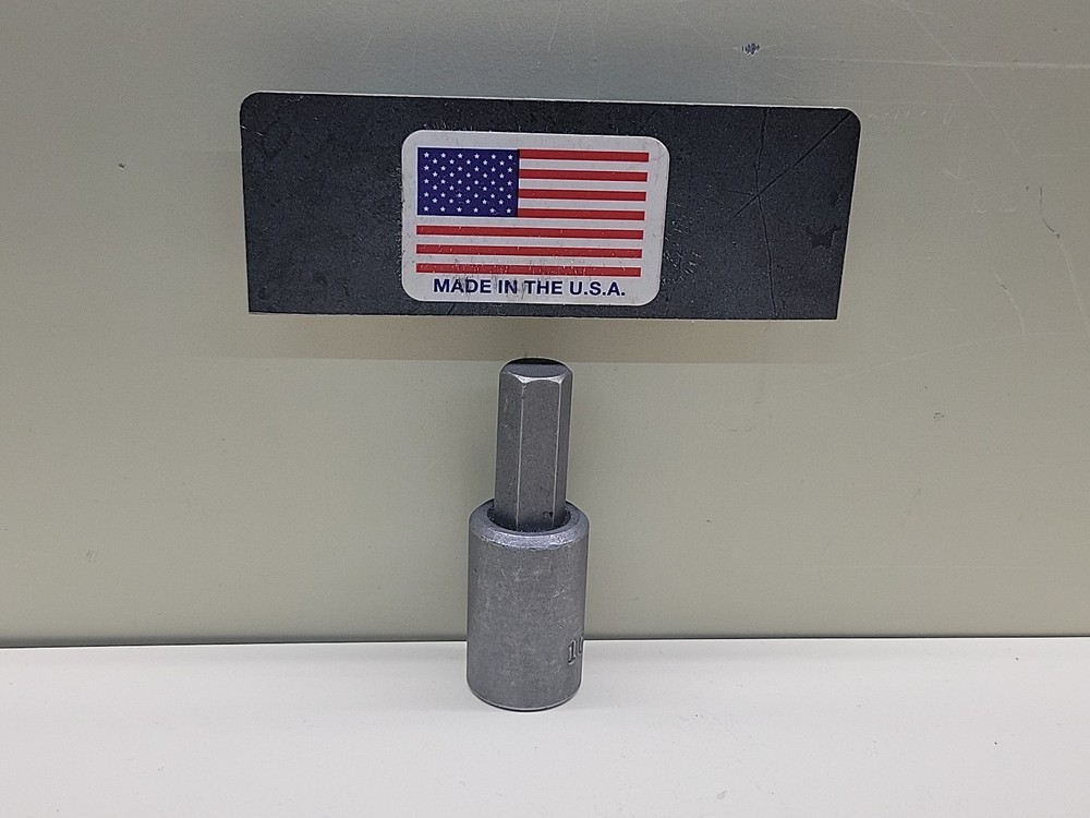 10mm Hex bit socket Impact New Old Stock USA MADE
