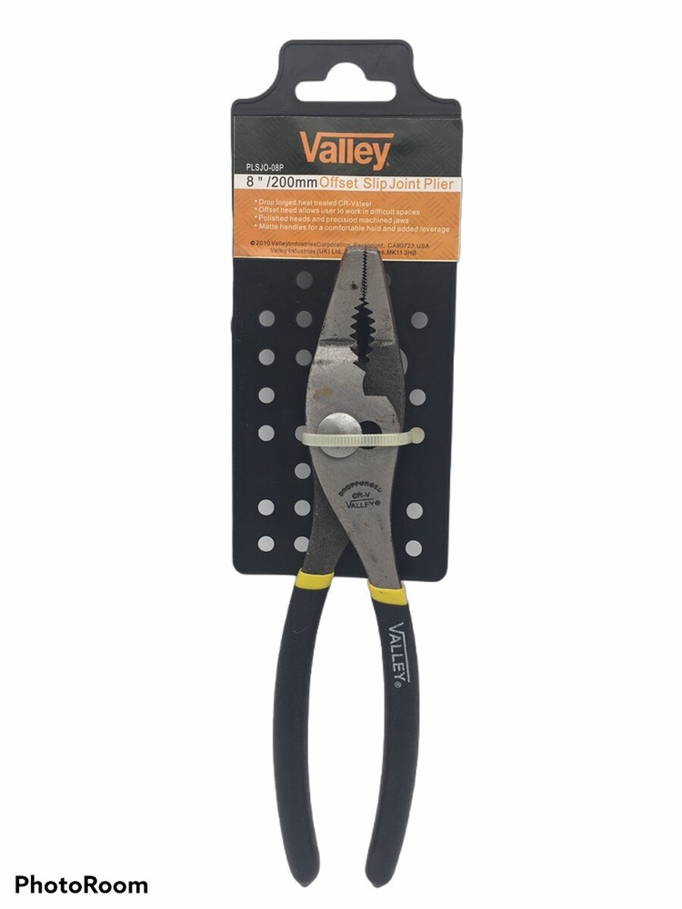 8" INCH OFFSET/ANGLE SLIP JOINT PLIERS
