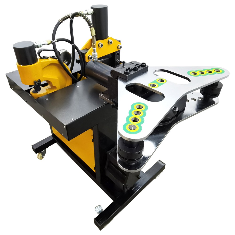 Electric Hydraulic Busbar Processing Machine Copper Iron Cutter Bender Puncher