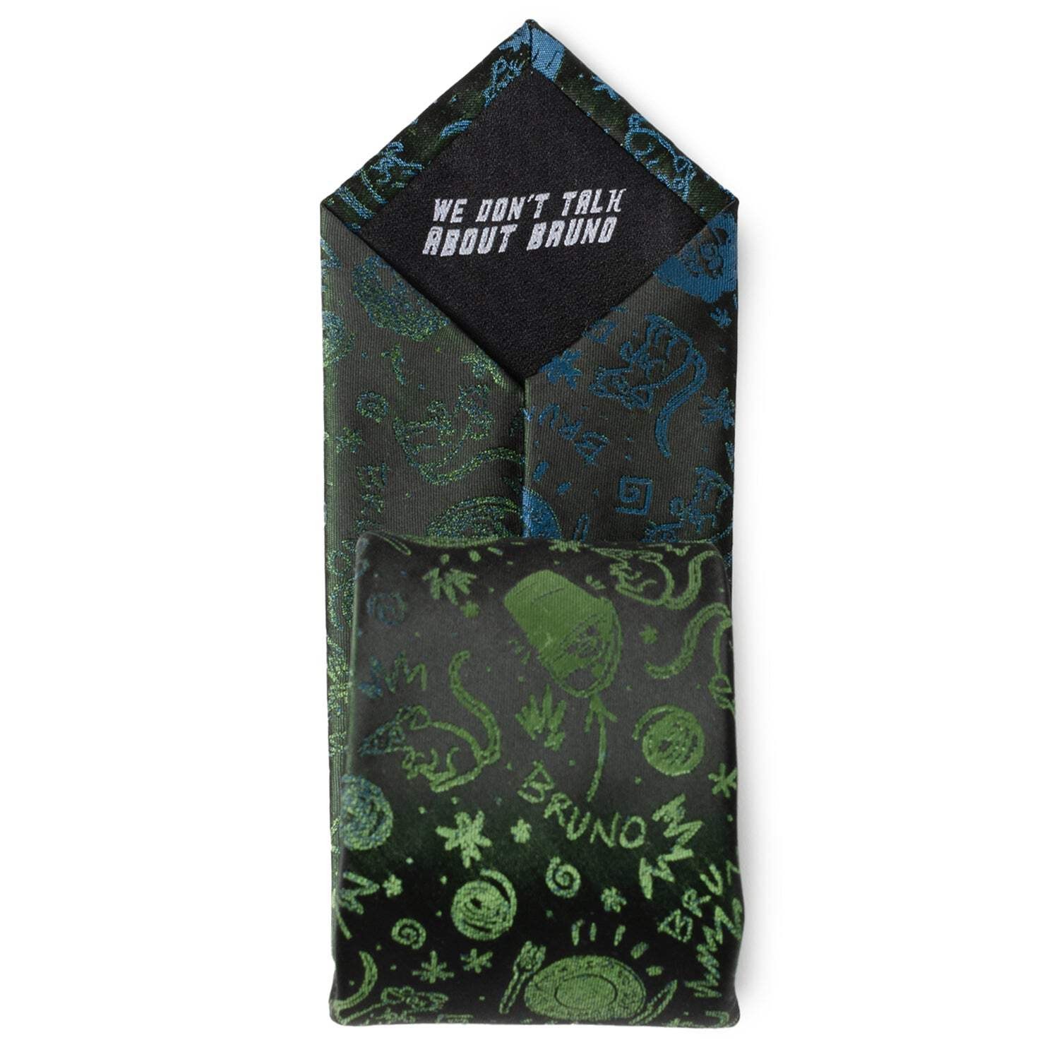 👔 Disney Encanto Bruno Multi Black Men's Tie