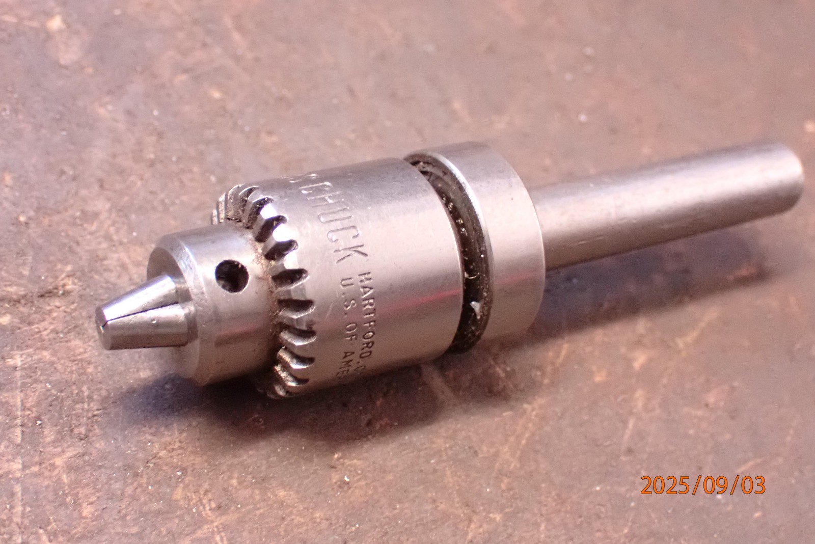 SMALL USA JACOBS CHUCKS VARIOUS MOUNT SENSITIVE SPINDLE NO. 0MT STRAIGHT