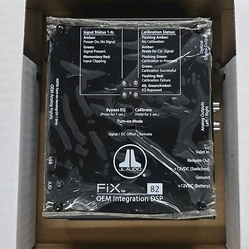 JL Audio FiX™ 82 OEM Integration DSP Processor - Model FiX 82 *USED*