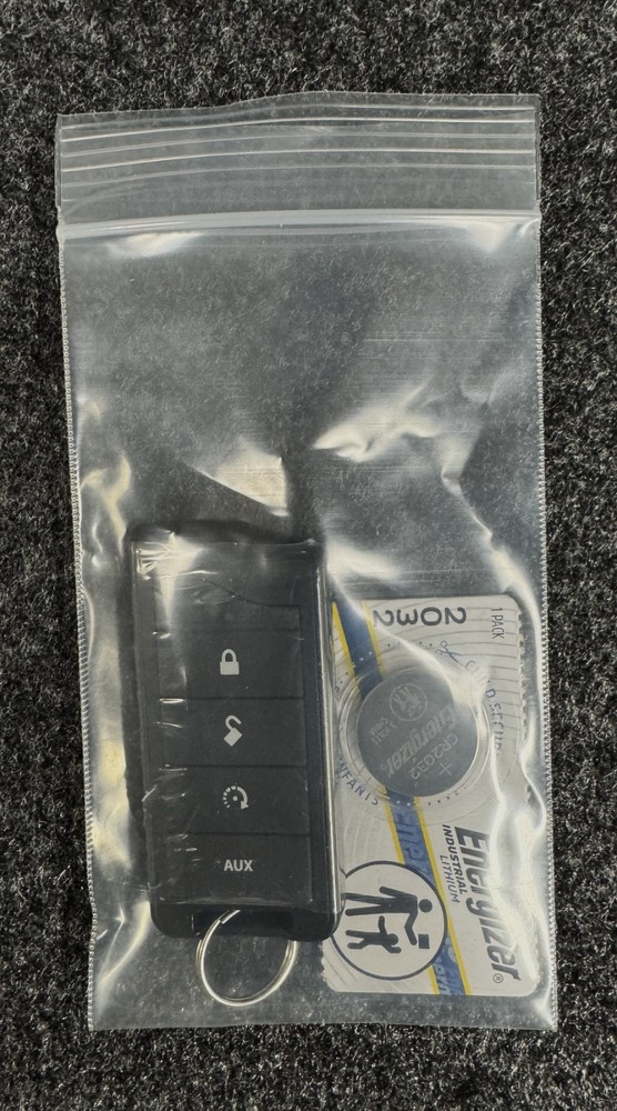 Python 7656P Remote Control fresh battery in remote with extra battery included