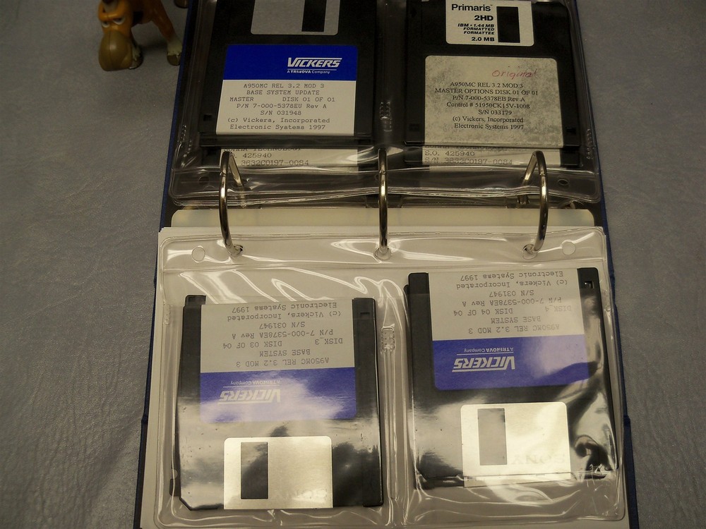 Cincinnati Vickers Acromatic A950MC Rel 3.2 Mod 3 Executive Software Package