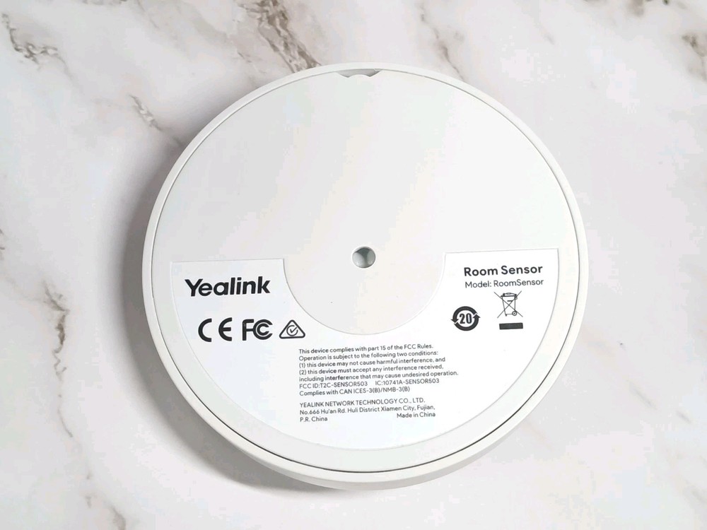 Yealink RoomSensor Wireless Occupancy/Temp/Humidity Sensor NEW OPEN BOX