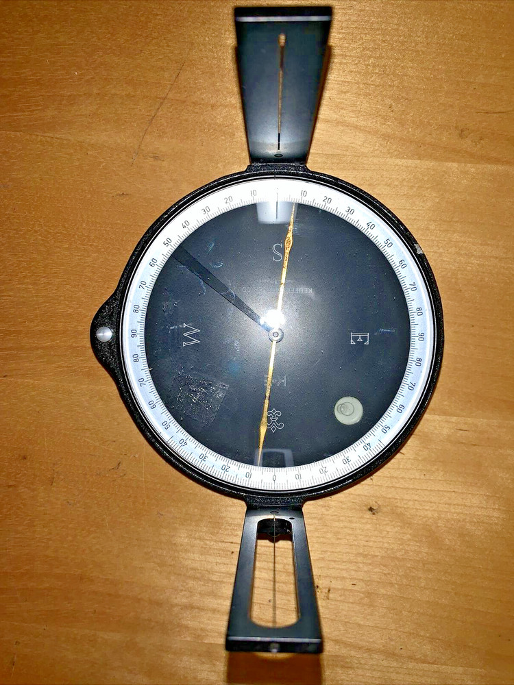 Keuffel & Esser Surveying Compass with Carry Case