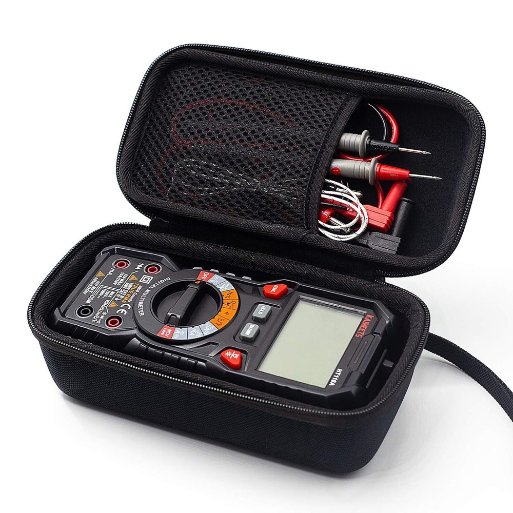 Black Grey Orange Electric Circuit Testing Device Case For Multimeter Protection