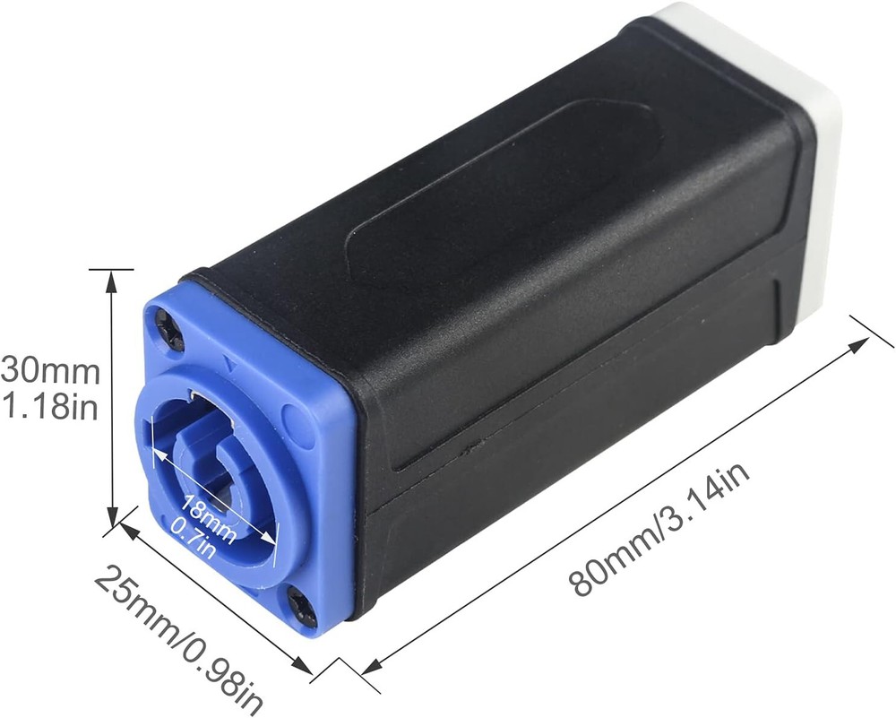 Power Connector Coupler (2 PACK)