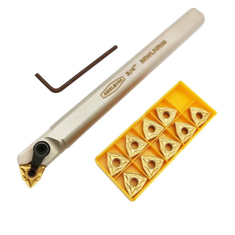 Precision Lathe Tool Holder Set with Indexable Inserts for Turning Applications