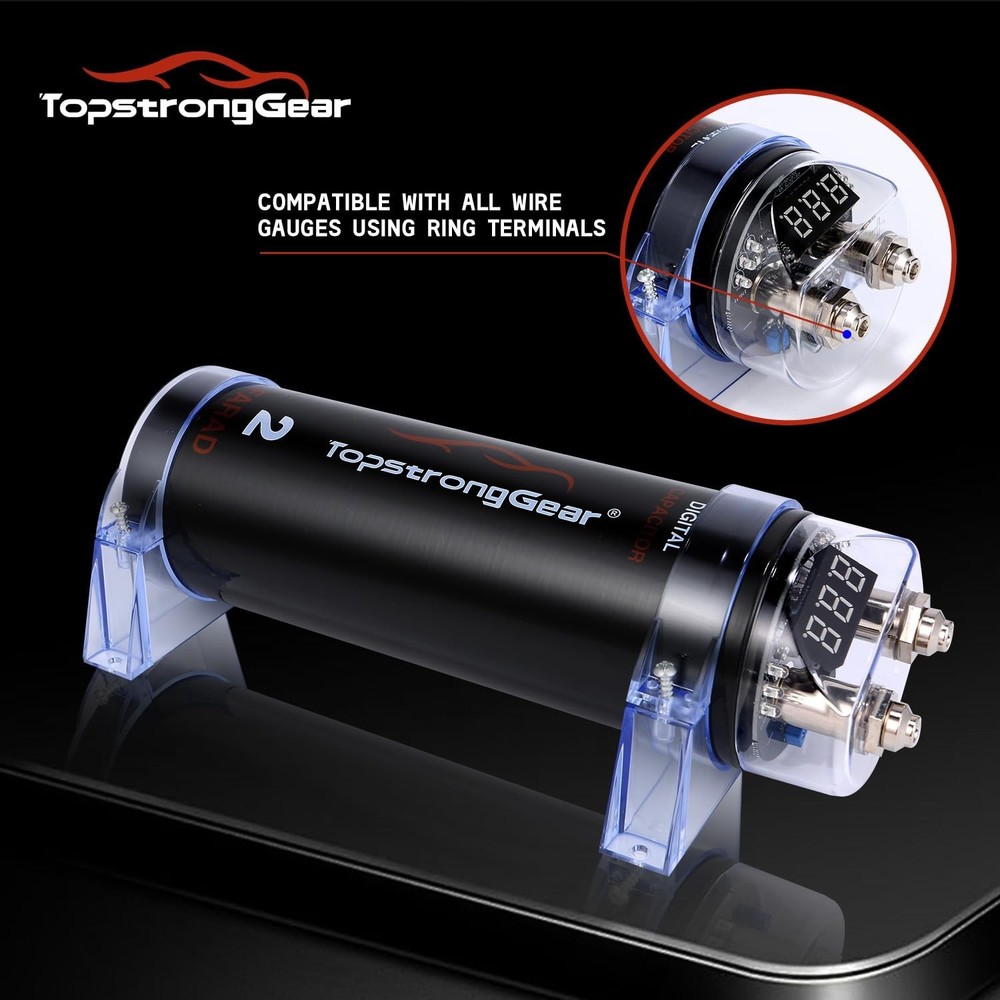 2 Farad Digital Power Capacitor for Car Audio System, Performance Car Audio C...
