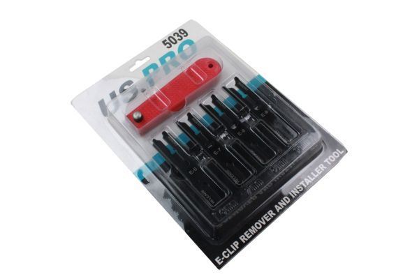 US PRO Tools 5pc E-clip Remover And Installer Tool Set 5039