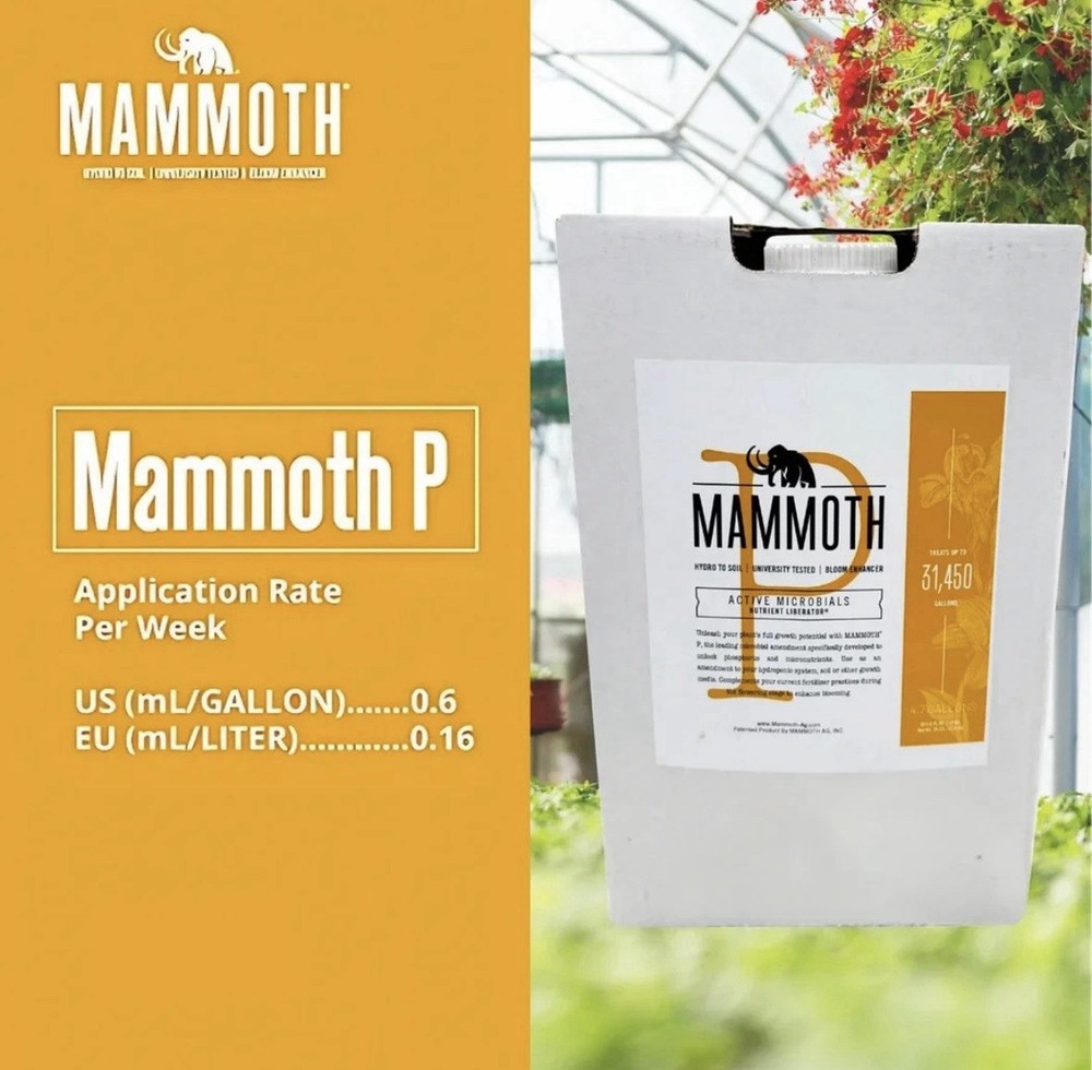 1000ML Mammoth Active Microbials Hydroponic Supplement Liquid Concentrate