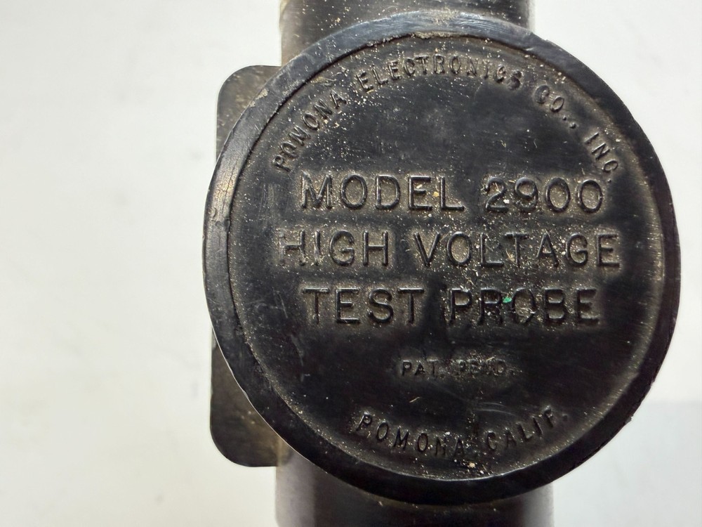 Pomona Electronics Model 2900 High Voltage Test Probe Meter Untested PARTS