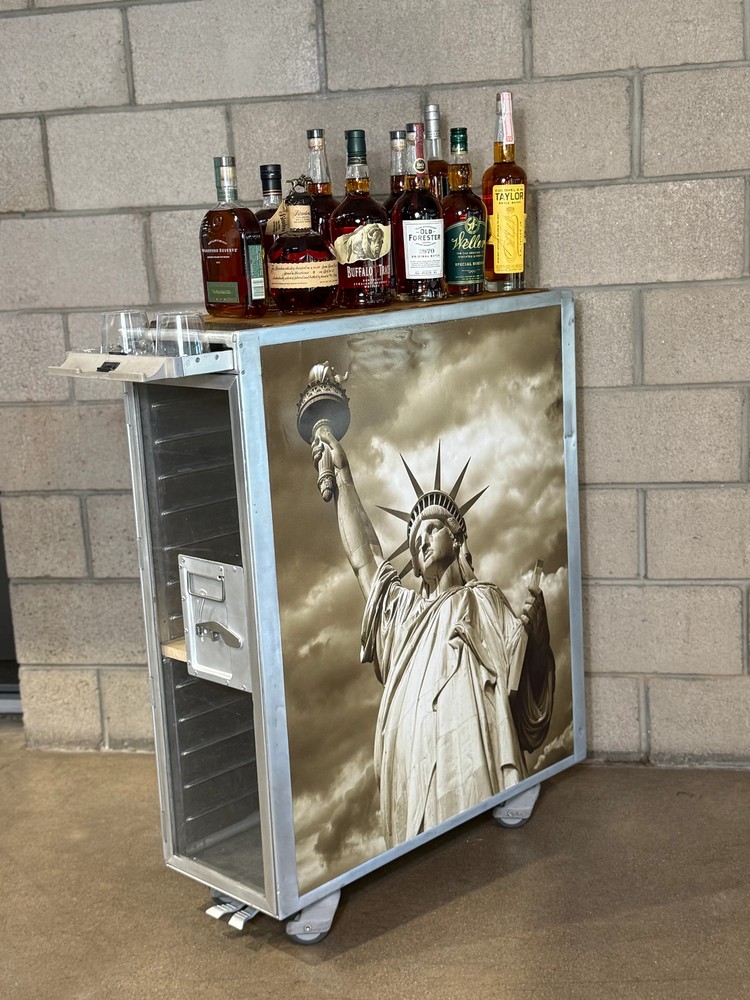 USA Custom Bar Cart