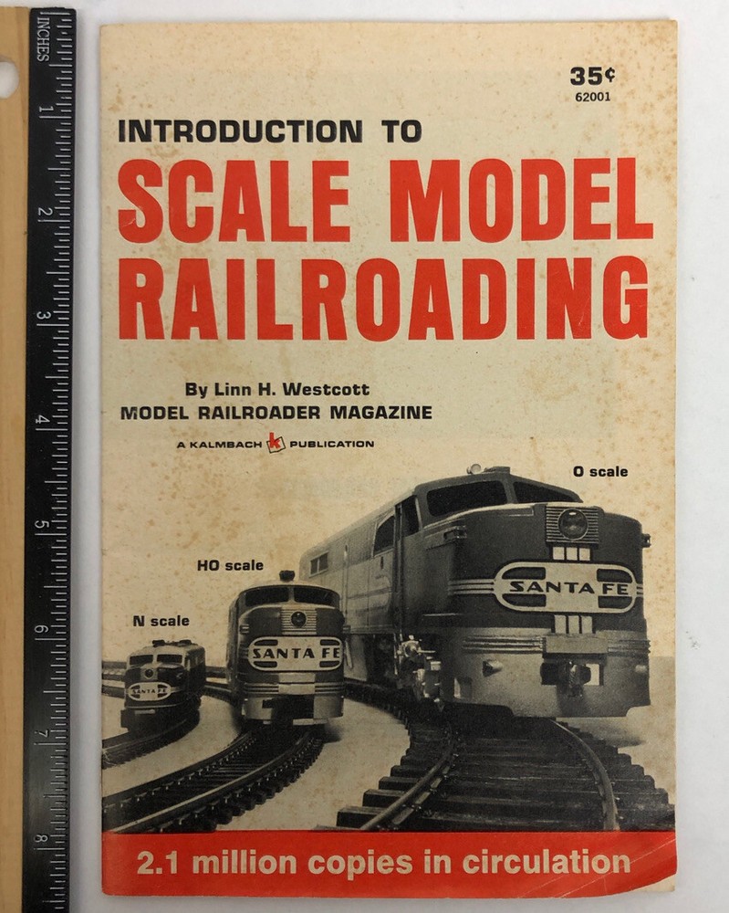 c1981 Introduction to Scale Model Railroading Manual Instructions