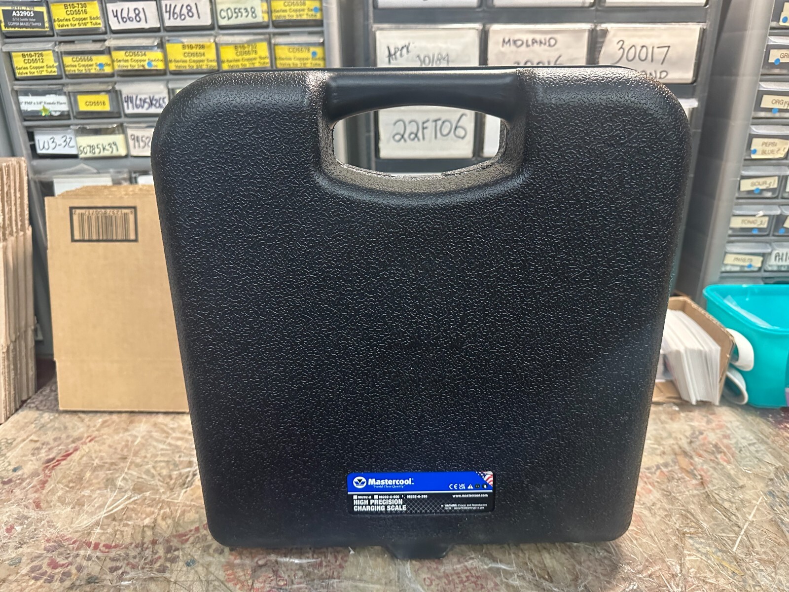 Mastercool 98202-A290 High Precision Refrigerant Charging Scale Case