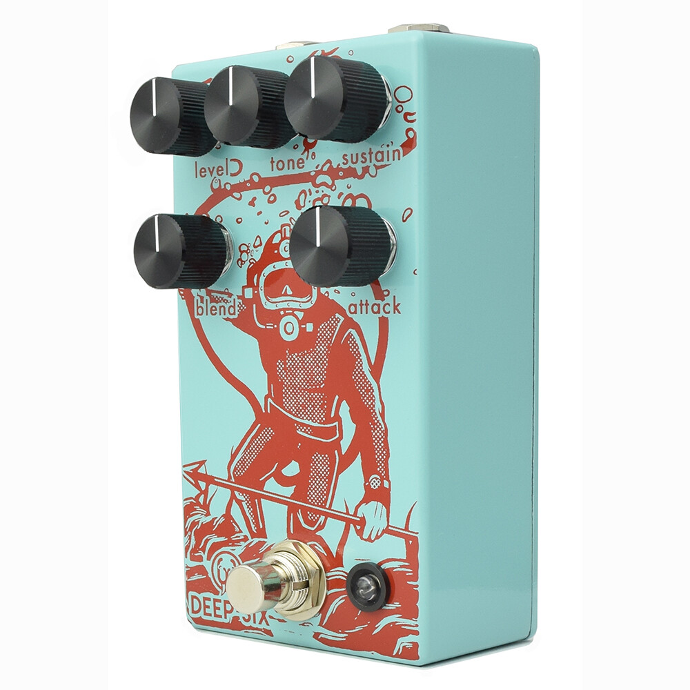 Walrus Audio - Deep Six V3 - Compressor, True Bypass, Effects Pedal - NEW