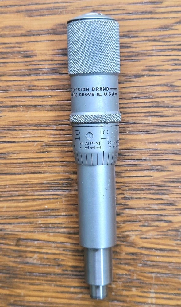 Precision Brand Micrometer Head Machinist Tool