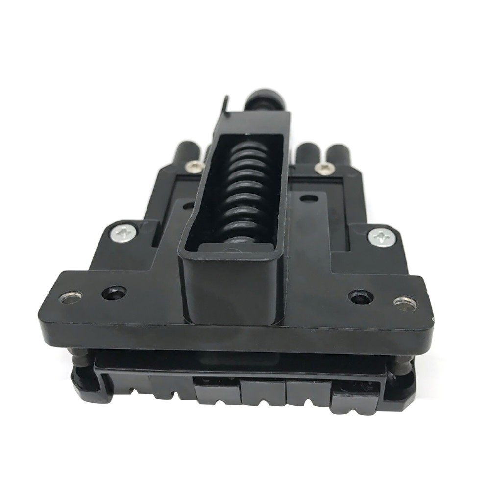 1 Set DIY 6 String Saddle Headless Electric Guitar Bridge Tailpiece Replacement