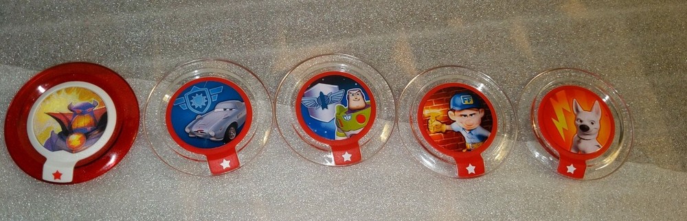 Disney Infinity Characters, Crystals & Power Discs