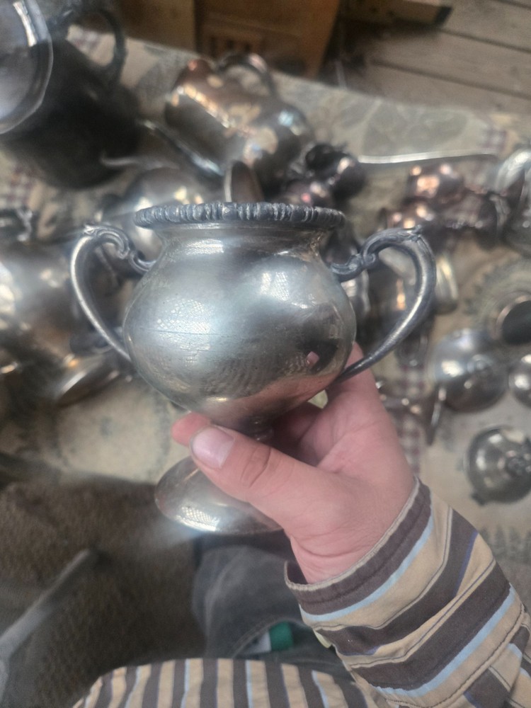 antique silverplated dishes sets dinnerware