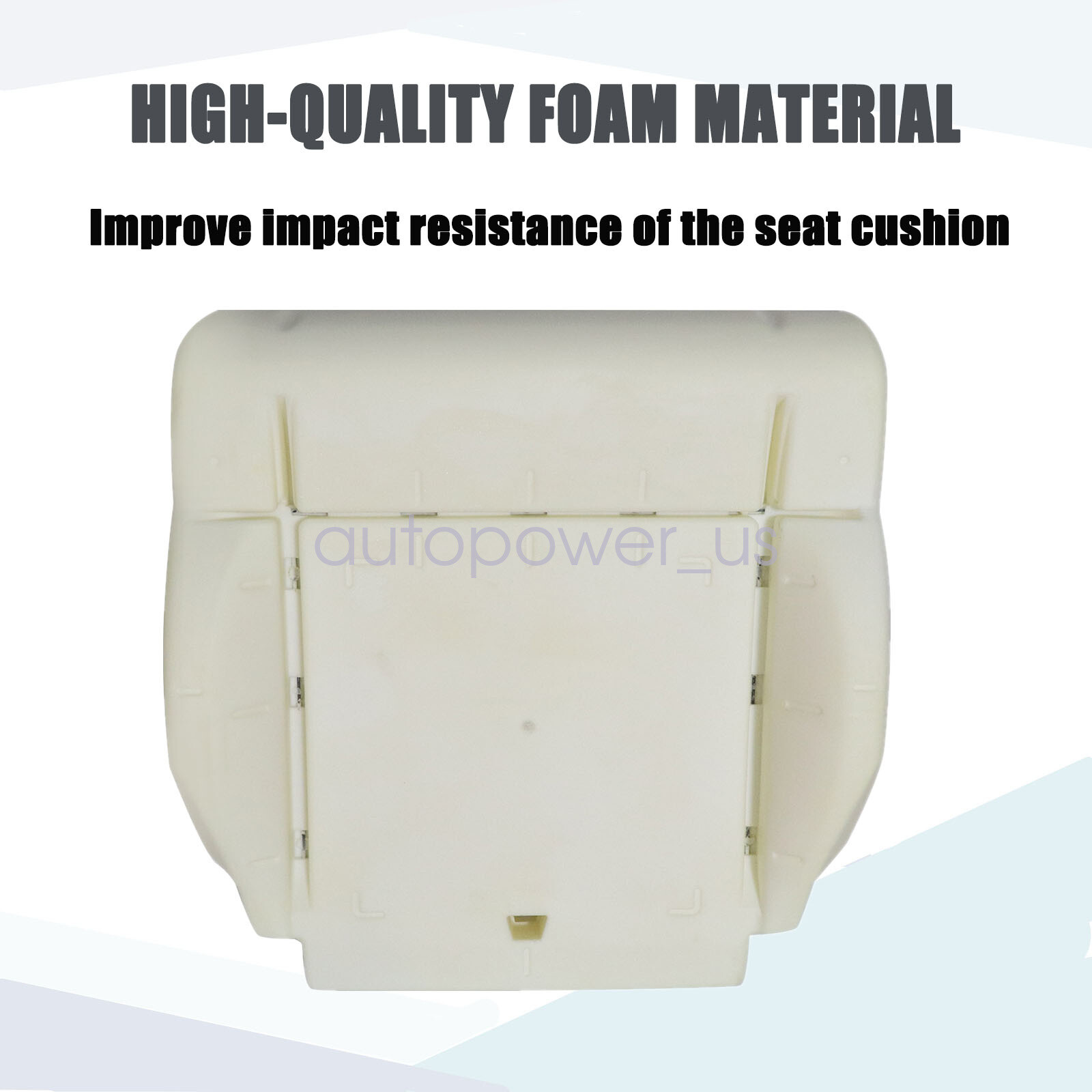 For 2008-2010 Jeep Wrangler Sahara Rubicon Front Cloth Seat Cover & Foam Cushion