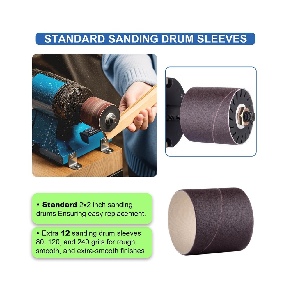 Leather Burnishing Machine | Variable Speed Leathercraft Bench Grinder, Polis...