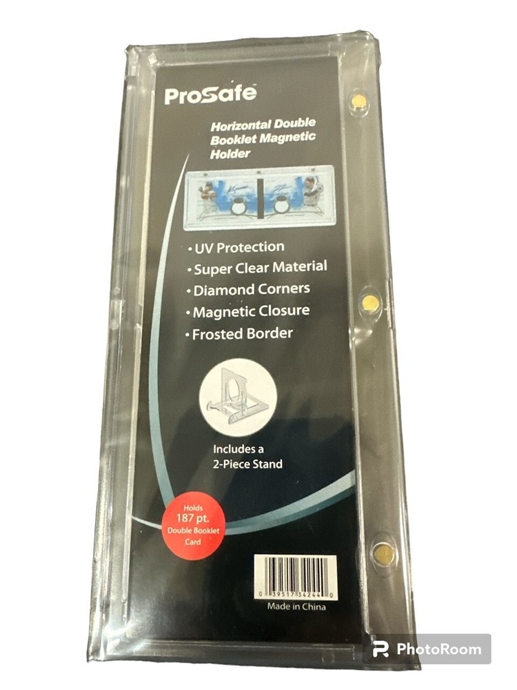 Pro Safe horizontal booklet one touch 187mm holder with stand 34244