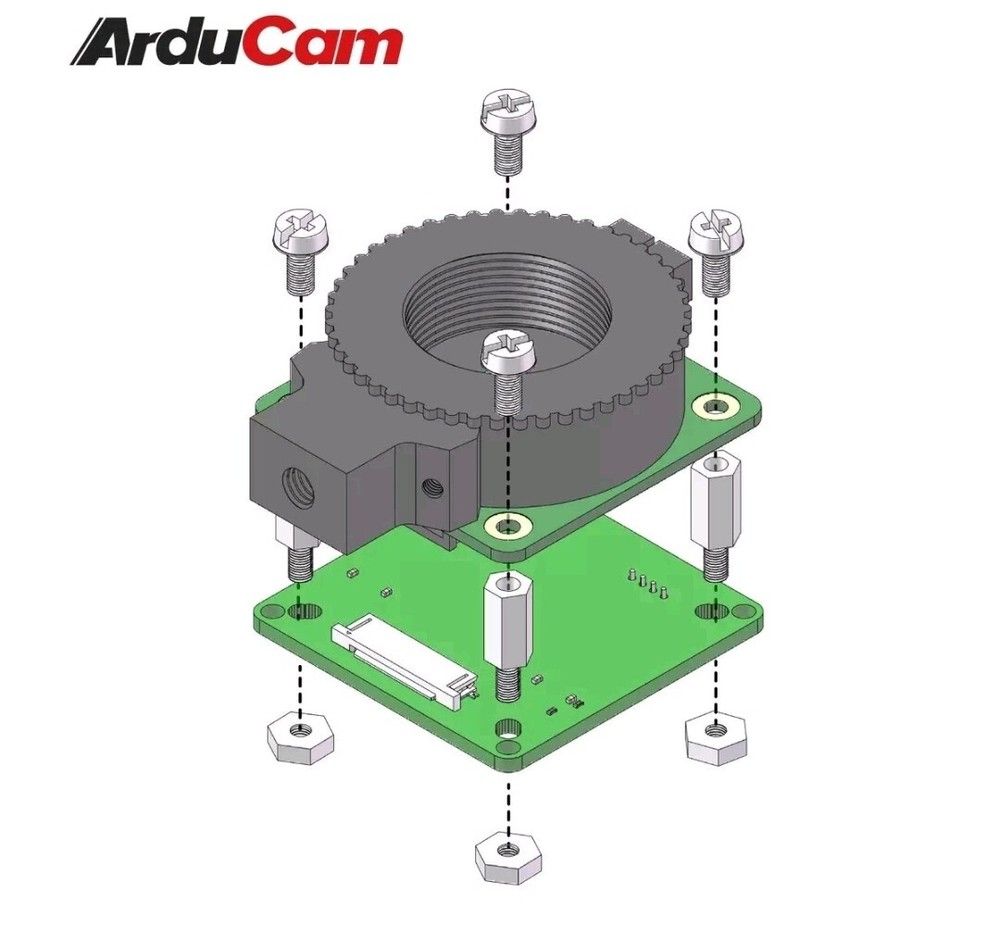 Arducam CSI - USB UVC Camera Adapter Board for Raspberry Pi HQ Cameras IMX477