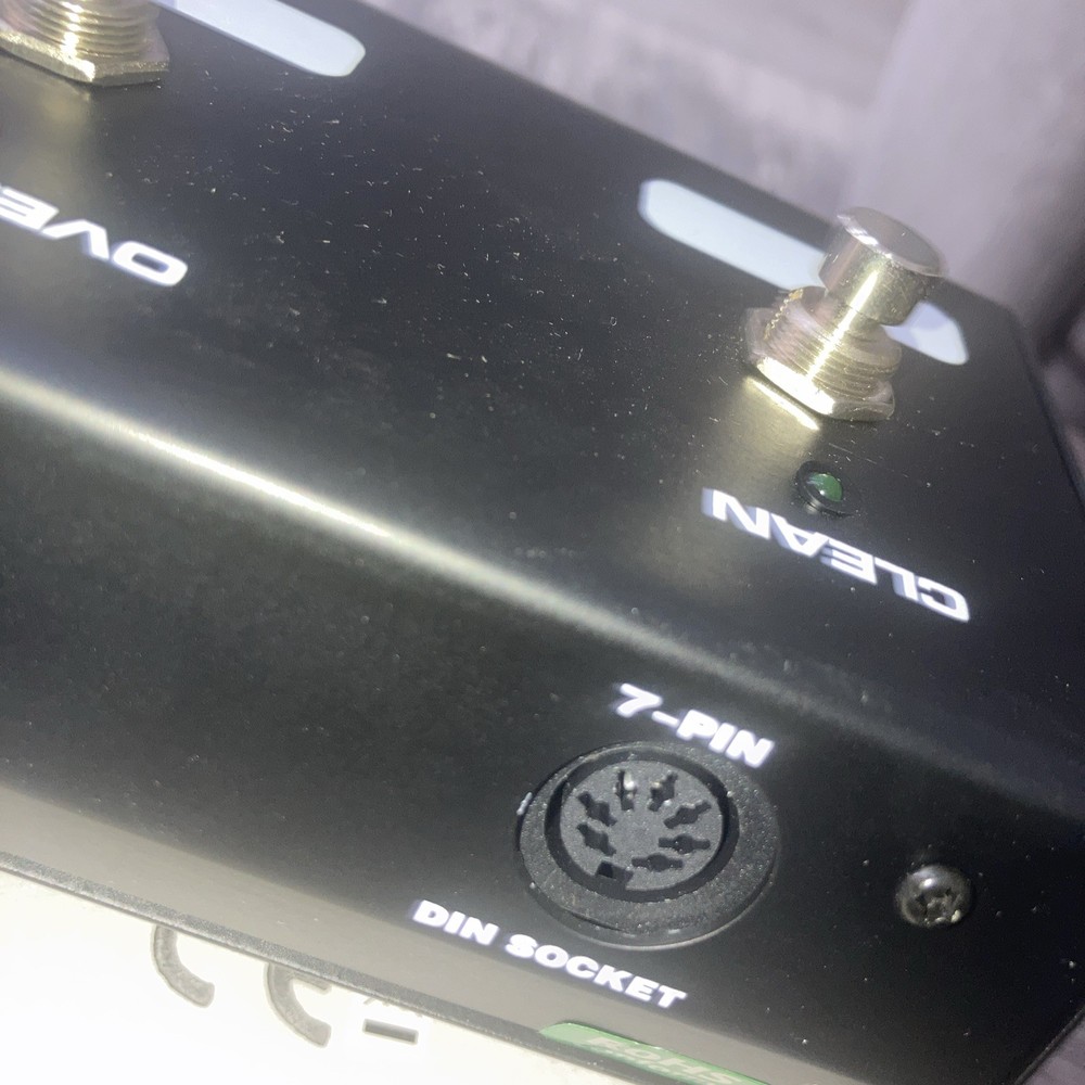 Randall 4 Button Amplifier Pedal Cable Included Clean overdrive Boost FX Loop