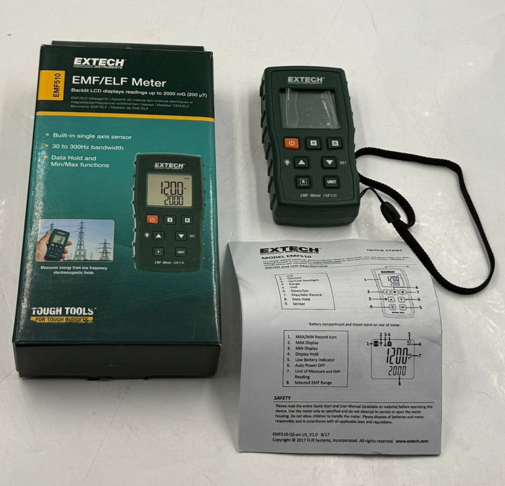 EXTECH EMF510 EMF/ELF  Meter