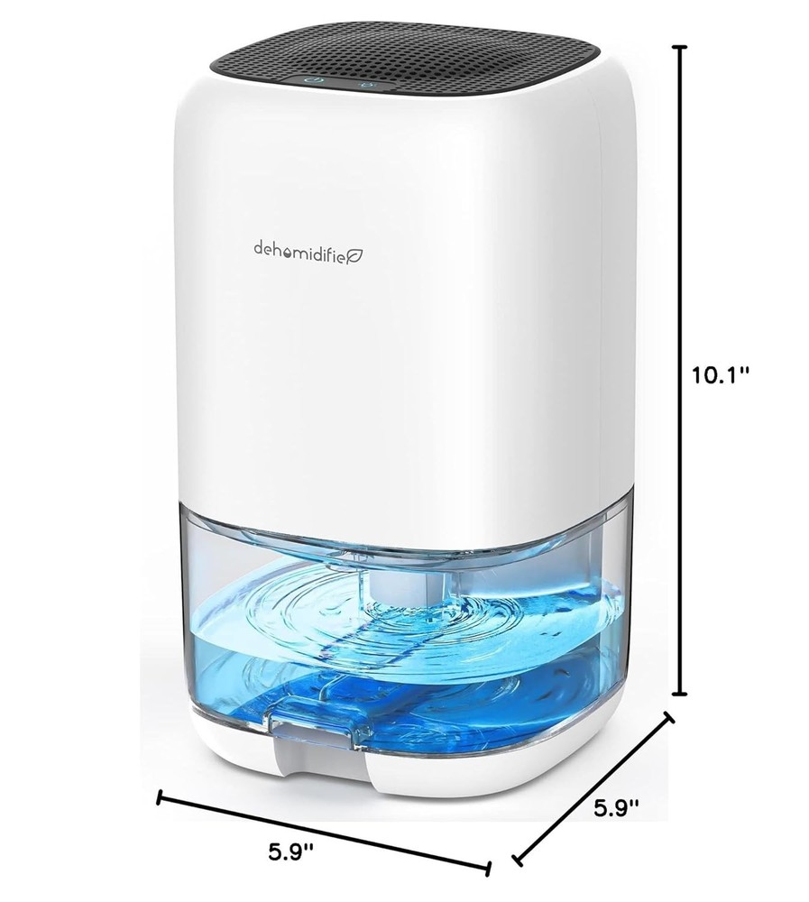 Quiet Auto Shut Off Dehumidifier 280 sq. ft