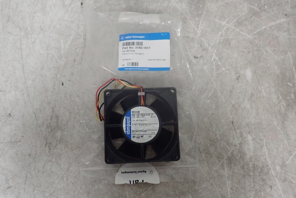 Agilent Technologies 3160-1017 Fan, Bin Pump