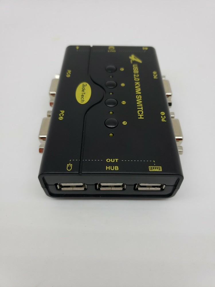 4 Port VGA KVM Switch with USB *see description*