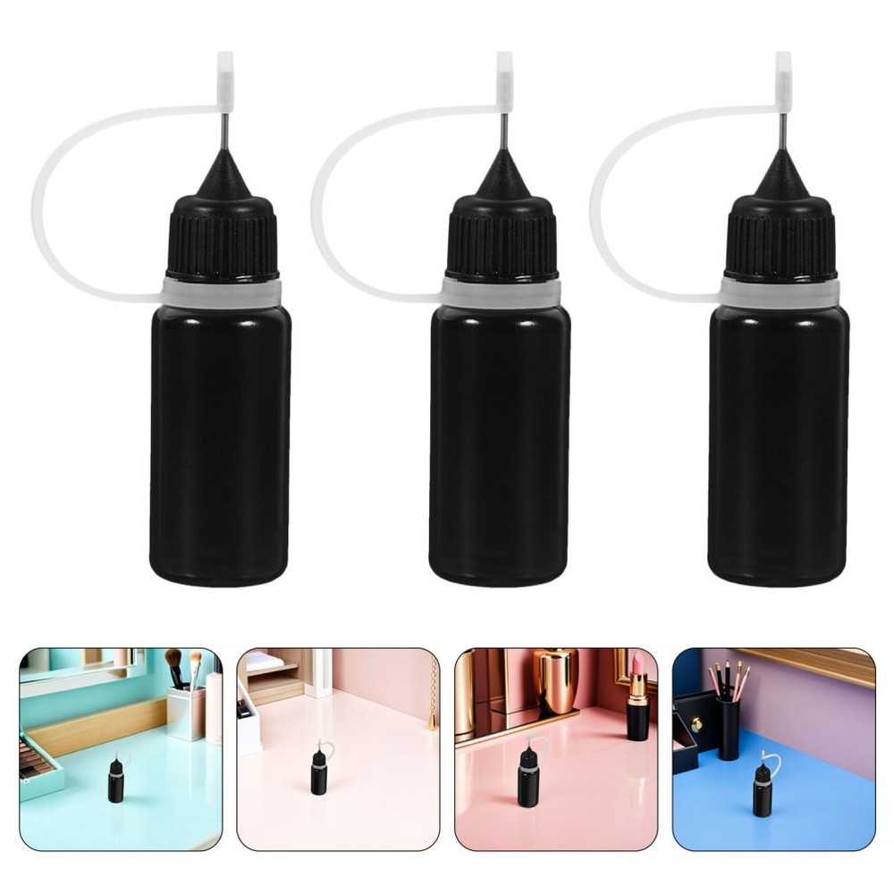30 Pcs Plastic Squeezable Tip Applicator Bottle Precision Bottles